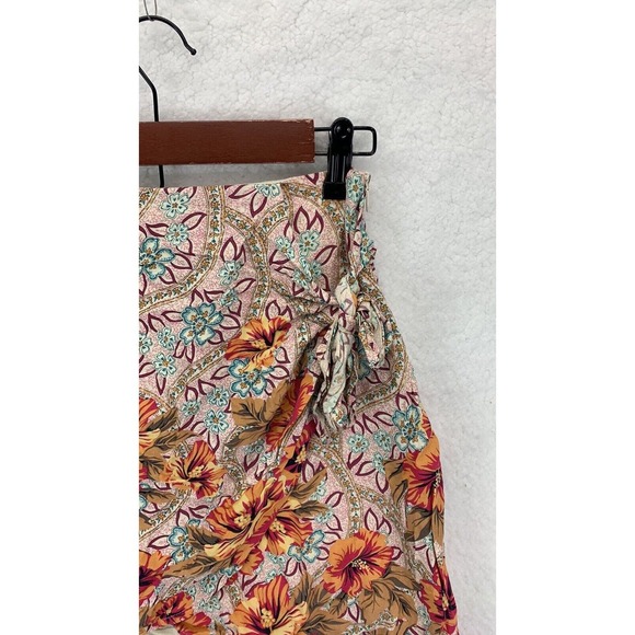 Paper Heart Floral Skirt Women’s Size 4 Multicolor Lightweight Casual Boho Print - Picture 3 of 11